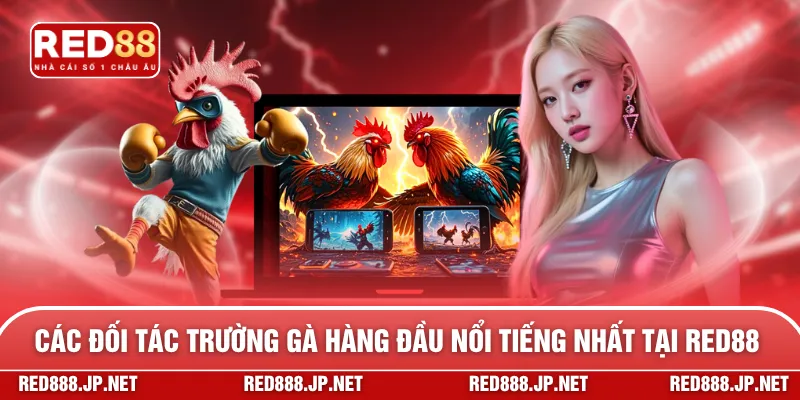 Các đối tác trường gà hàng đầu nổi tiếng nhất tại RED88