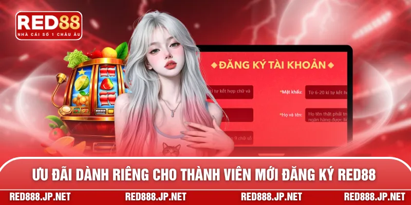 Ưu đãi dành riêng cho thành viên mới đăng ký RED88